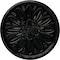 Ekena Millwork Fairfax Ceiling Medallion, Hand-Painted Black Pearl, 29 7/8"OD x 1 3/8"P CM29FABPS - alternate 1